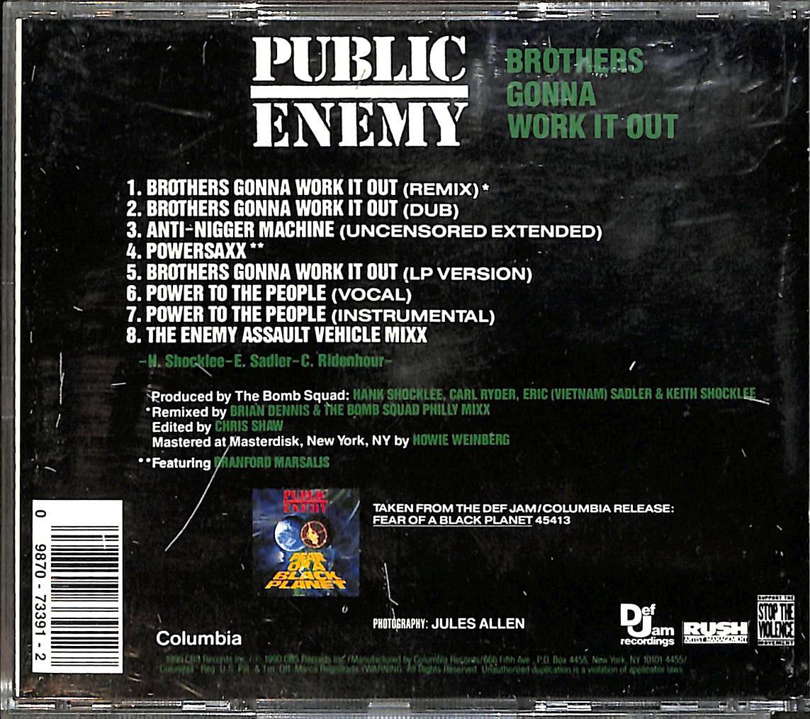 Public Enemy - Brothers Gonna Work Out CD (İkinci El) CD4356 - 2