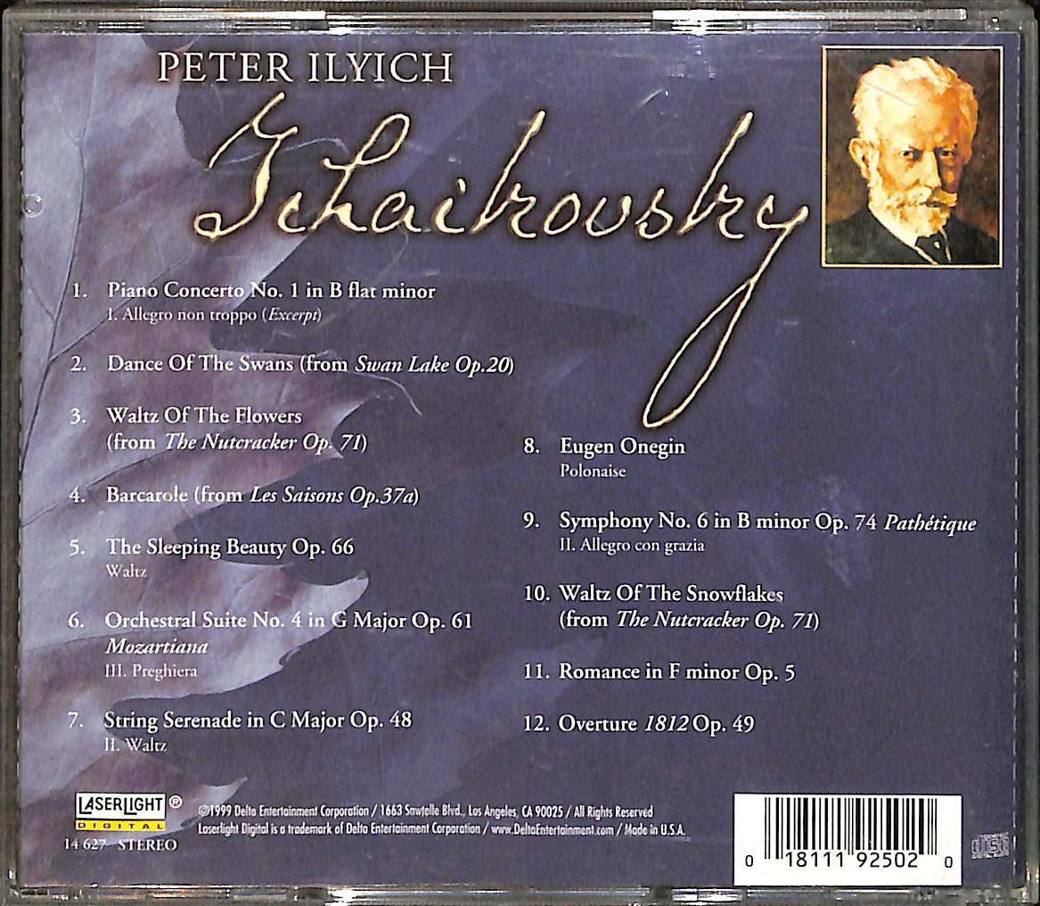 Pyotr Ilyich Tchaikovsky – Classical Masters CD (İkinci El) CD5423 - 2