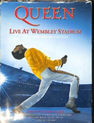 Queen Live At Wembley Stadium - 25 th Anniversary Edition - 2 DVD + 2 CD (İkinci El) DVD2691 - 1
