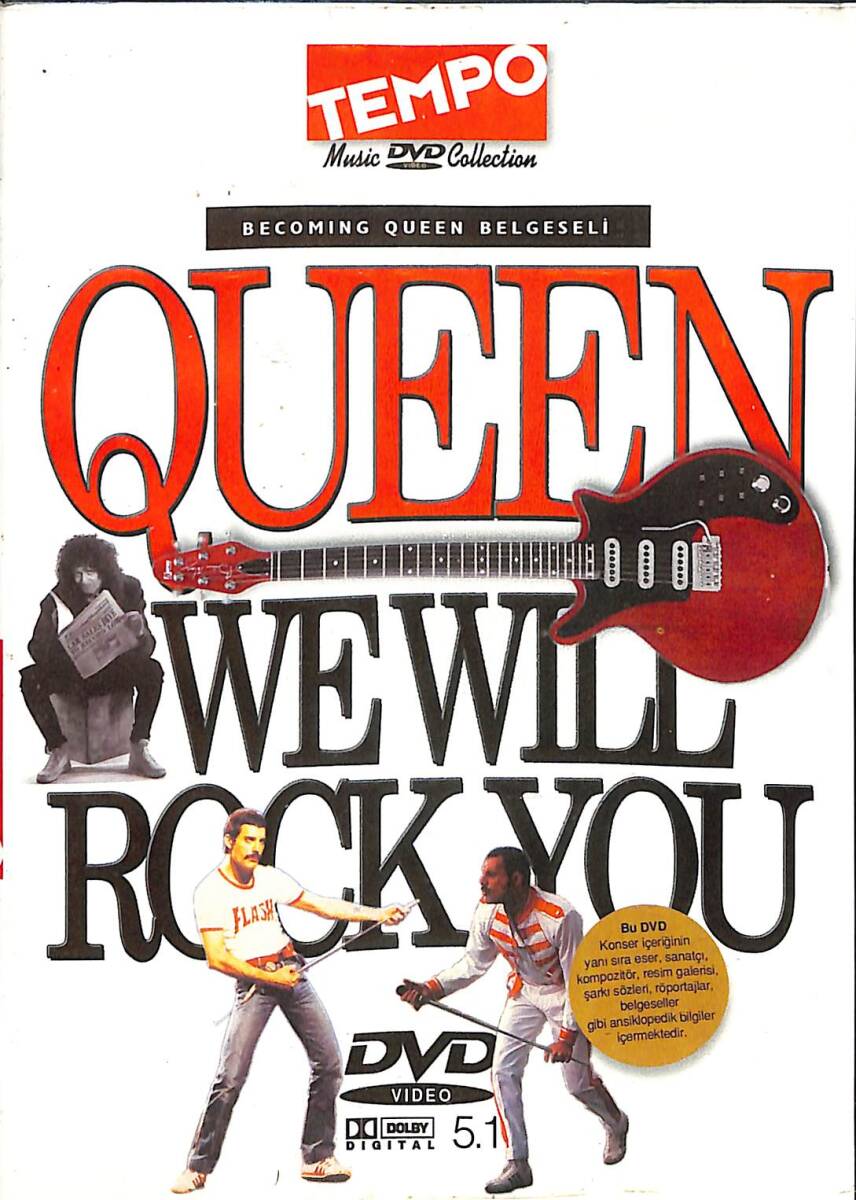 Queen: We Will Rock You Becoming Queen Belgeseli DVD Film (İkinci El) DVD2911 - 1