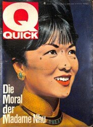 Quick 1 Dezember 1963 - Madame Nhu, Erna Hanusch, Anastasia Nikolajewna NDR85074 - Gökçekoleksiyon