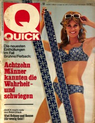 Quick 18 Dezember 1966 - Vera Brühne, Margot Eskens, Christa Altig, Kaiser Soraya, Hans Tilkowski NDR85242 - Gökçekoleksiyon