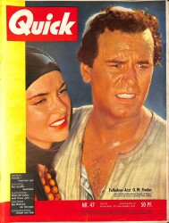 Quick 23 November 1957 - Elisabeth 2, Roberto Rossellini, Nadja Tiller NDR85076 - Gökçekoleksiyon