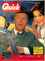 Quick 29 Marz 1958 - Monaco Jubelt, Prinz Albert, Ben Gage NDR85079 - Gökçekoleksiyon