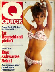 Quick 9 October 1966 - Locelyn Lane, Inge Meisel, Grit Böttcher , Filmstar Elke NDR85240 - Gökçekoleksiyon