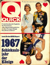 QUICK Nr. 1 1 Januar 1967 - Anatol Aber Intimitaten NDR83602 - Gökçekoleksiyon