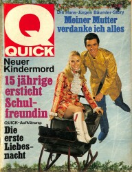 QUICK Nr. 1 3 Januar 1968 - Meiner Mutter Verdnke Ich Alles NDR83610 - Gökçekoleksiyon