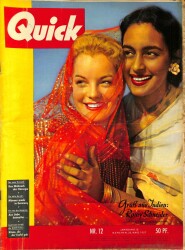 QUICK Nr. 12 23 Marz 1957 - Romy Schneider NDR83625 - Gökçekoleksiyon