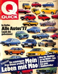 QUICK Nr. 13 17 Marz 1977 - Elizabeth 2, Micky Gingter NDR83710 - Gökçekoleksiyon