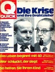 QUICK Nr. 14 24 Marz 1977 - Charlie Chaplin, Brigitte Laaf NDR83711 - Gökçekoleksiyon