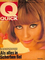 QUICK Nr 17 24 April 1966 - Kapak Evelyn Kühn, Julie Christie NDR83911 - Gökçekoleksiyon