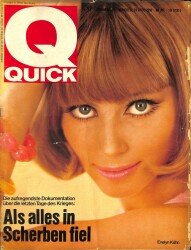 QUICK Nr. 17 24 April 1966 - Kapak Evelyn Kühn NDR83603 - Gökçekoleksiyon