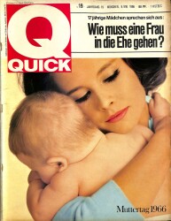 QUICK Nr. 19 8 Mai 1966 - Joan Baez, Sandra NDR83669 - Gökçekoleksiyon