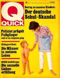QUICK Nr 20 15 Mai 1968 - Hildegard Knef , Prinz Kitiyakara Kennen NDR83910 - Gökçekoleksiyon