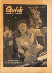 QUICK Nr. 27 2 Juli 1950 - Gisa Zacher NDR83880 - Gökçekoleksiyon
