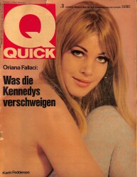 QUICK Nr. 3 15 Januar 1967 - 1967 Schicksals Jahr Der Könige NDR83589 - Gökçekoleksiyon