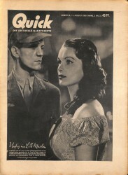 QUICK Nr. 33 13 August 1950 - Lilli Marleen, June Havoc NDR83879 - Gökçekoleksiyon
