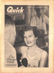 QUICK Nr. 34 20 August 1950 - Dior Für Alle - Frank Montero NDR83881 - Gökçekoleksiyon