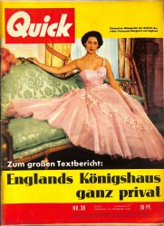 QUICK Nr. 38 20 September 1958 - Sophia Loren, Prinzessin Margaret NDR83634 - Gökçekoleksiyon