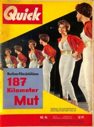 QUICK Nr. 46 15 November 1958 - Sophia Loren, Prinzessin Margarel NDR83629 - Gökçekoleksiyon