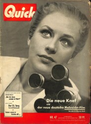 QUICK Nr. 47 22 November 1953 - Rita Rolle, Neueste Aufnahme NDR83619 - Gökçekoleksiyon