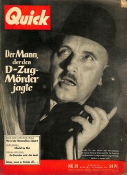 QUICK Nr. 50 13 Dezember 1953 - Mörder Jagte, Marella Carraciolo NDR83618 - Gökçekoleksiyon