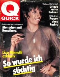 QUICK Nr. 50 Dezember 1984 - Liza Minnelli NDR83655 - Gökçekoleksiyon
