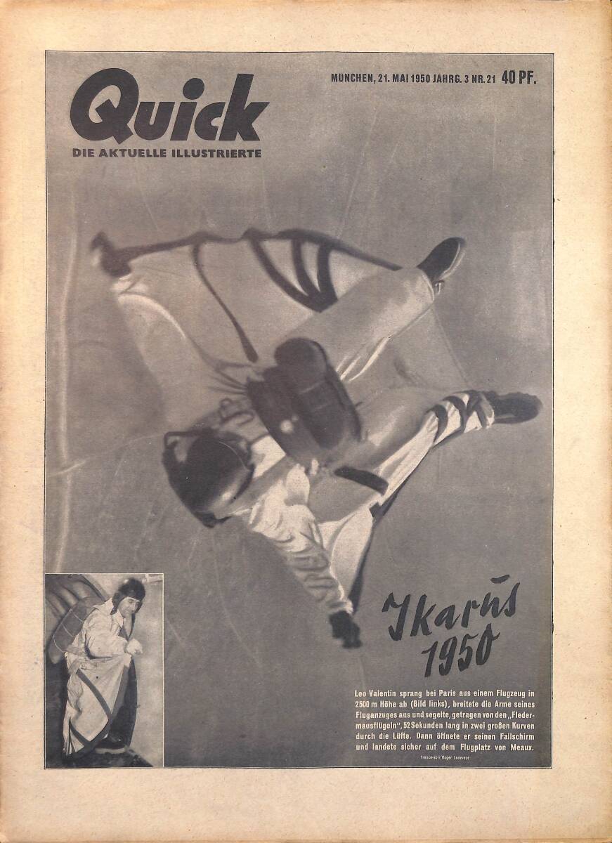 QUICK – Nr.21 – 21 MAI 1950 - Alexis Pawlow - Der Stuttgarter Korruptionsprozeß May-Meyer-Keßler NDR100477 - 1