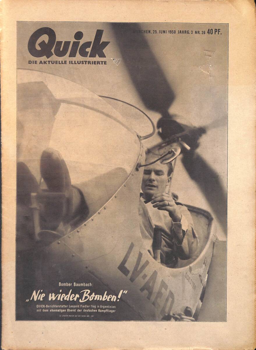 QUICK – Nr.26 – 25 Juni 1950 - Cecile Aubry - Leila Hadley NDR100482 - 1