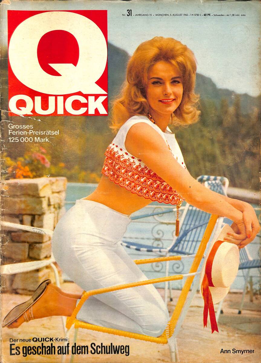 QUICK – Nr.31 – 5 August 1961 – Deckel: Ann Smyrner NDR100836 - 1