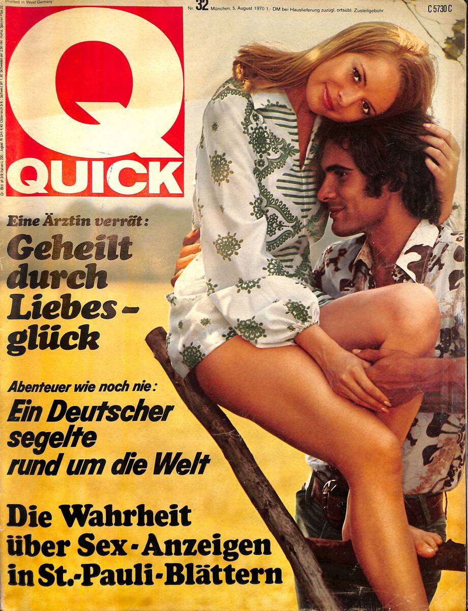 QUICK – Nr.32 – 5 August 1970 – Hausherr Hardy – Franz Seifert – Laura Nigro NDR100817 - 1