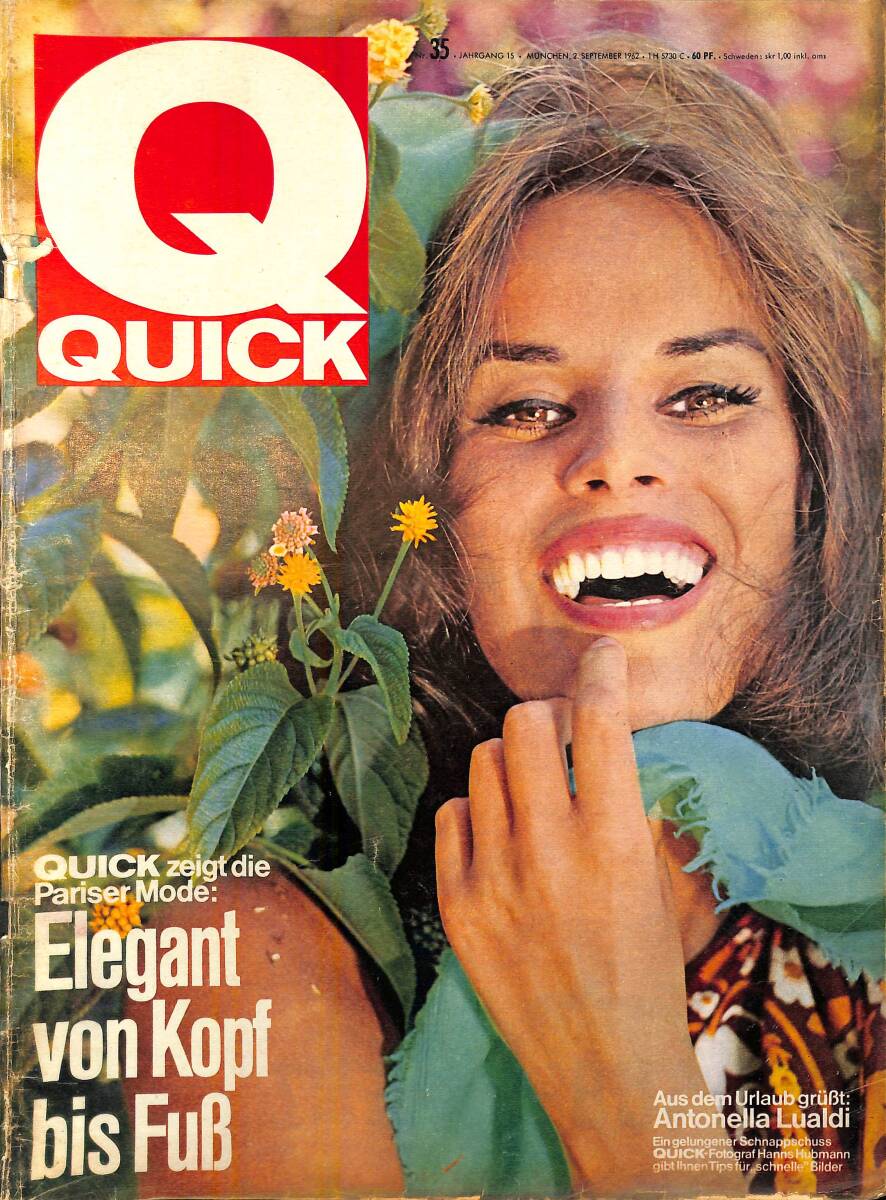 QUICK – Nr.35 – 2 September 1962 – Arthur Rank – Charmeur Prinz Hussein – Clyde Bowman NDR100787 - 1