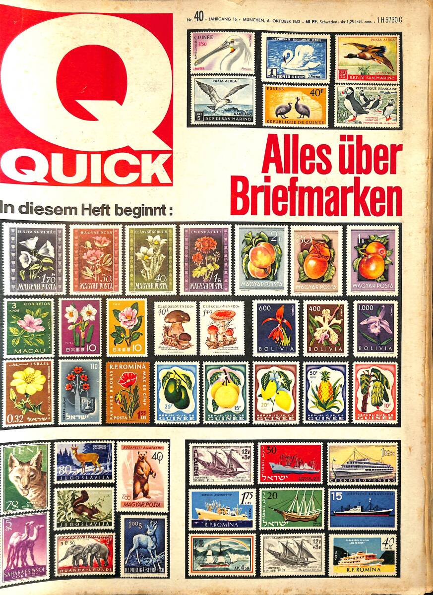 QUICK – Nr.40 – 6 Oktober 1963 – Prinzessin Soraya schreibt exklusiv für das wolte ich noch sagen... NDR100807 - 1