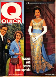 QUICK Nr.42 15 Okt. 1960 - Königin Sirikit von Thailand, Carl Kaufmann , Brigitte Bardot NDR61980 - 2