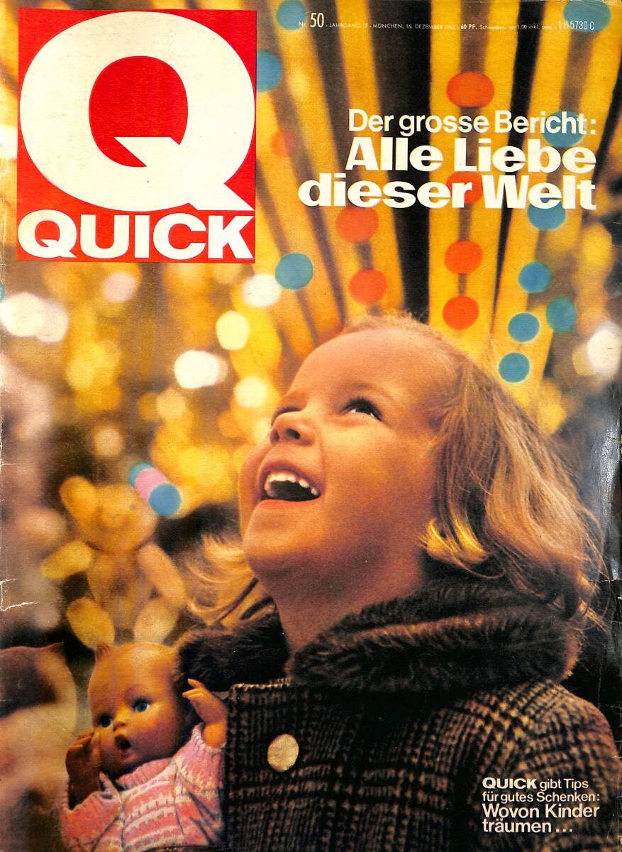 QUICK – Nr.50 – 16 Dezember 1962 – Nadja Tillers NDR100837 - 1
