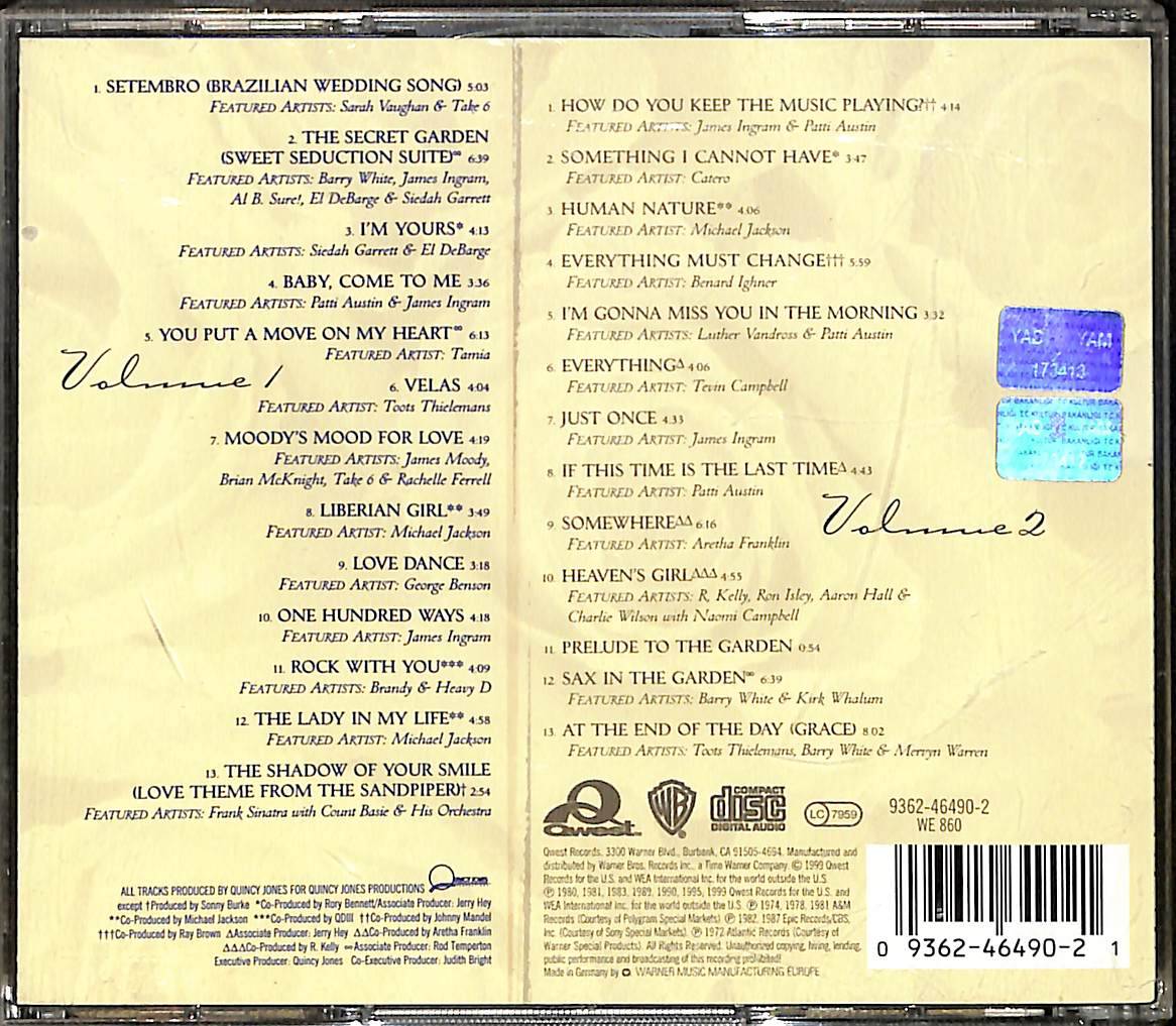 Quincy Jones - From Q With Love (İkinci El) CD5178 - 2