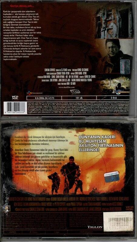 R Noktası Düşman Hattı 2 - 2 Adet VCD Film VCD306 - 2