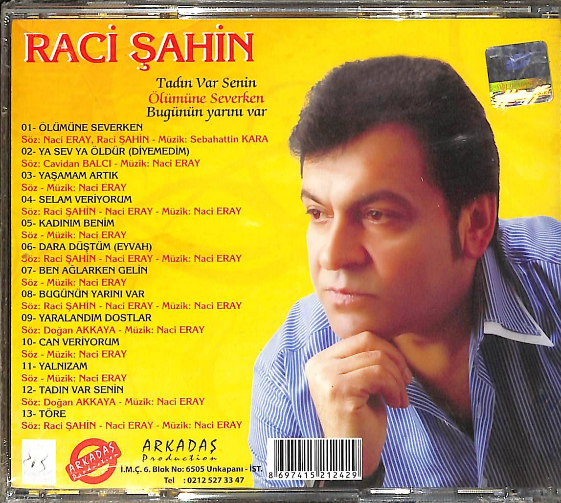Raci Şahin - Tadın Var Senin CD (Sıfır) CD4705 - 2