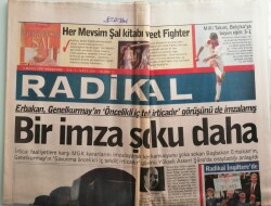 Radikal Gazetesi 1 Mayıs 1997 Bir İmza Şoku Daha - 40 Bin Asker Kuzey Irakta -GZ44220 - 1