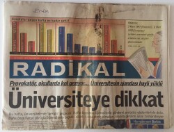 Radikal Gazetesi 10 Mart 1997 - Provokatör Okullarda Kol Geziyor ... GZ13734 - 2