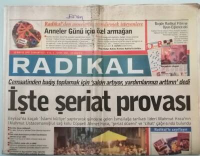 Radikal Gazetesi 10 Mayıs 1997 Çiller Hocadan Umut Kesti - Ecevite Kızdı İstifa Etti - GZ44729 - 2