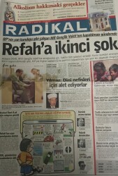 Radikal Gazetesi 11 Ağustos 1997-Refaha İkinci Şok GZ45492 - 2