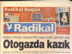 Radikal Gazetesi 11 Haziran 2000 - Shaq'li Lakers Eziyor - Paris Modası İstanbul'u Fethetti GZ2969 - Gökçekoleksiyon