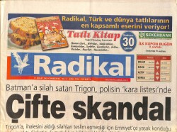 Radikal Gazetesi 12 Şubat 2000 - Aziz Yıldırım: Şampiyonluk Boynumun Borcu - Demirel Kıyağı Onayladı GZ3339 - Gökçekoleksiyon