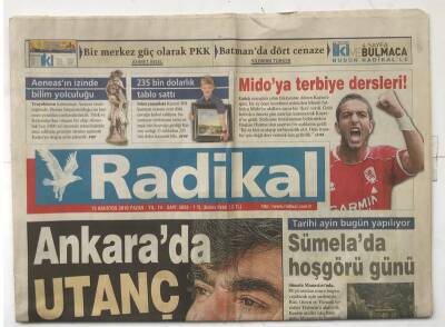Radikal Gazetesi 15 Ağustos 2010 - 235 Bin Dolarlık Tablo Sattı GZ5638 - 2