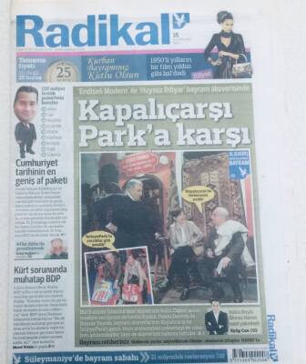 Radikal Gazetesi - 16 Kasım 2010 - Kürt Sorununda Muhatap BDP GZ46271 - 2