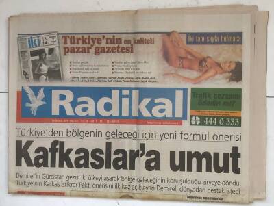 Radikal Gazetesi 16 Ocak 2000 - Ecevitten Sus Uyarısı GZ8397 - 1