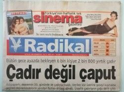 Radikal Gazetesi 18 Eylül 1999 Kıbrıs Planı Geri Çevrildi - GZ44717 - 2