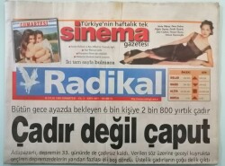 Radikal Gazetesi 18 Eylül 1999 Kıbrıs Planı Geri Çevrildi - GZ44717 - 1
