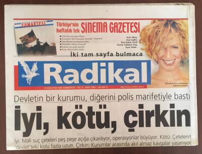 Radikal Gazetesi 19 Ağustos 2000 - Enflasyonla Mücadele Ve Rekabet GZ10002 - 1